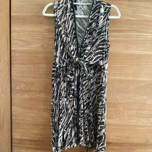 All Saints Zipper Dress w/ Tie • Size M